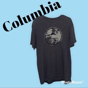 GREY Columbia T-Shirt Large